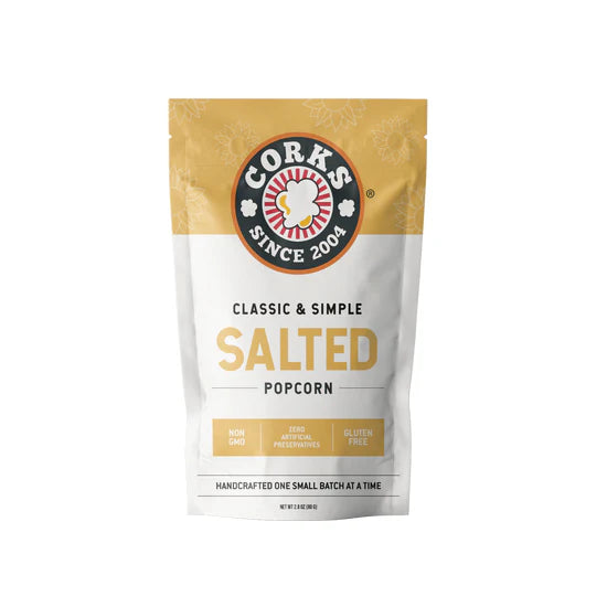 Simply Salted Popcorn